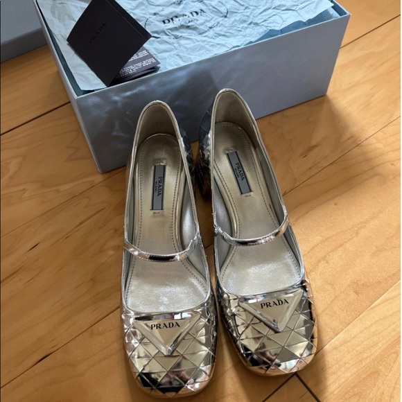 Prada Mary Jane block heel - Picture 3 of 5